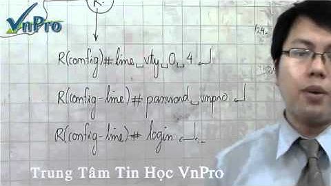 [Bài giảng CCNA 8]- Bài Giảng Telnet - CDP - SSH-Phần 1