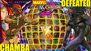 MvC2 Mvci Umvc3 CHAMBA vs DEFEATED (Fightcade) pt 5