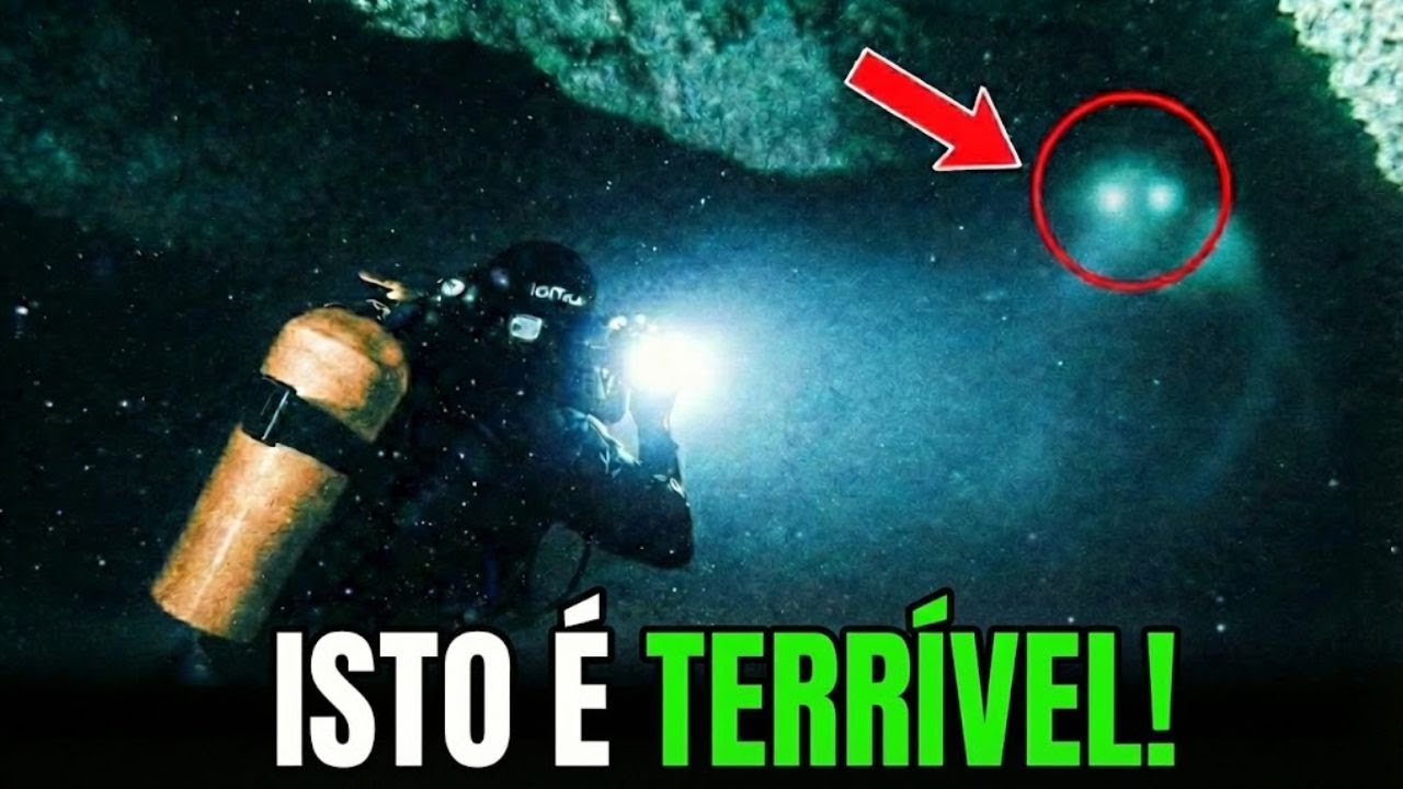 Um mergulhador de águas profundas largou o turno — o que viu a 180 pés o vigiava