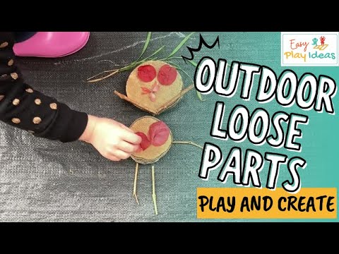 PLAY IDEAS | Outdoor Loose Parts : Nature Play