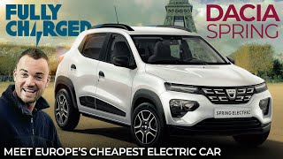Meet Europe's Cheapest Electric Car - DACIA SPRING | Fully Charged screenshot 5