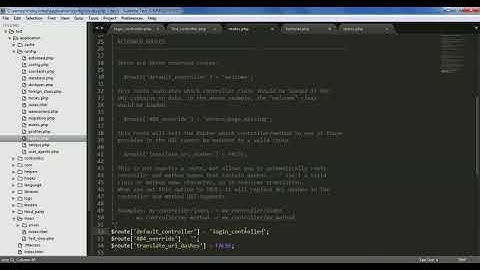 How to set default controller in Codeigniter?
