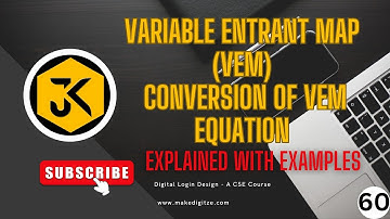 60 || DLD || Variable Entrant Map (VEM) Explained with Examples and Equation Conversion  #gate