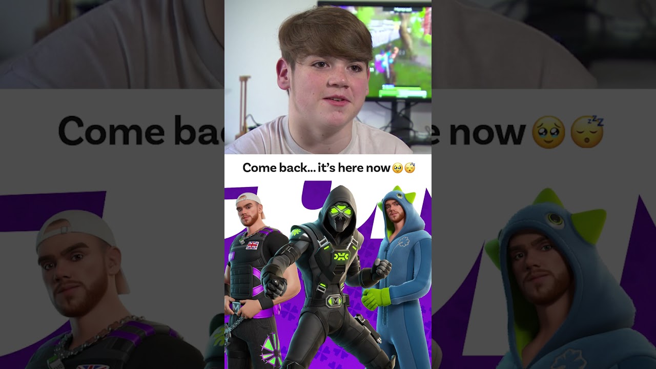 Come back to Fortnite it’s here now…