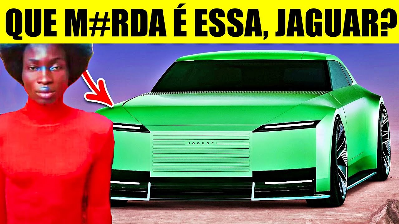 Novo Jaguar Revelado - Type 00! (Pior Rebrand da HISTORIA?)