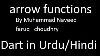 arrow functions