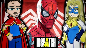 Dispatch React To Spider-man STRENGTH!!! | 🇧🇷🇺🇲 | Gacha React 
