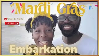 Carnvial Mardi Gras Embarkation Day