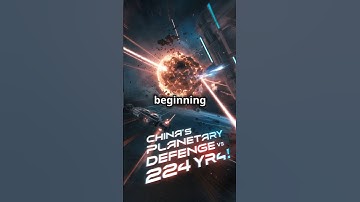 China’s Planetary Defence vs 2024 YR4 Asteroid! 🌍⚠️ #spaceexploration #space