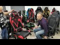 От специалиста dxracer в Минске инструктаж по легкой регулировке best gaming chair  Dxracer IS133/N