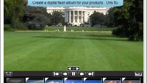 How Create A Flash Slider Or Video From Your Photos