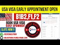 US Visa Slots Update – August 2025 | F1/F2 Open ✅ B1/B2 Open ✅