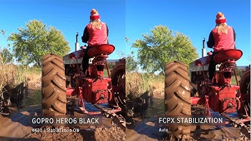 GoPro HERO6 Black Stabilization vs Final Cut Pro X Stabilization (Auto)