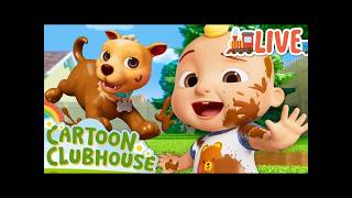 🔴 JJ All Day !! 24/7 Cocomelon LIVE 🔴Sing Along on Cartoon Clubhouse