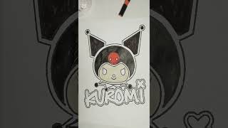 Kuromi 🖤💜#Coloring #Kuromi #Kuromi #Coloring #For #Kids #drawing
