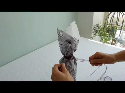 고급스럽고 내추럴한 와인 선물포장 | Gift Wrapping - Wine Wrapping Ideas