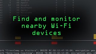 Use Kismet to Find & Monitor Nearby Wi-Fi Devices [Tutorial] screenshot 2