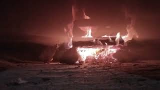 Fire Place - Brick Wood Oven. Asmr Video.