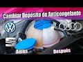 Cambiar Depósito de ANTICONGELANTE de un VOLKSWAGEN SEAT O AUDI Muy FACIL 💧