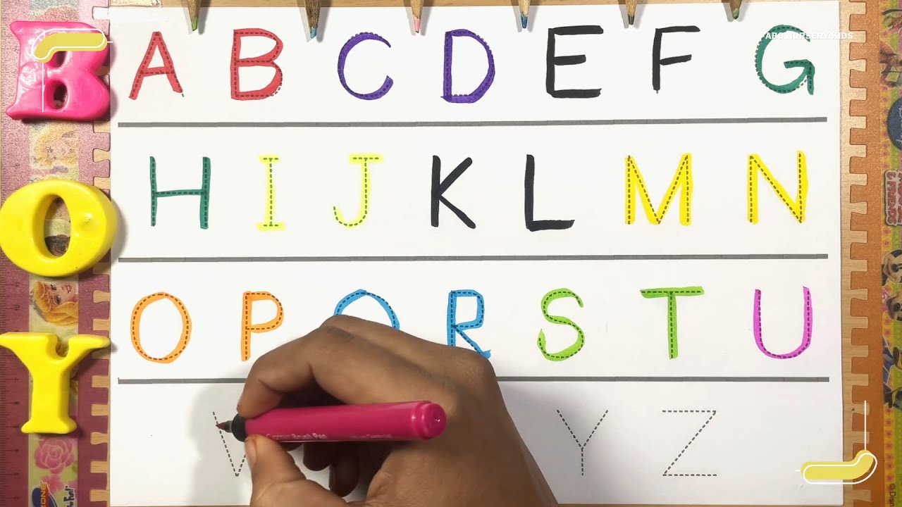 Alphabet Song for Kids | abc song | a b c d e f g #10 - YouTube