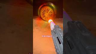 🔥 HK416 A5 Gel Blaster Review! Transparent Smoke Suppressor 💨 Summer Cat Gels ⚡ #AKAGTOY #Shorts