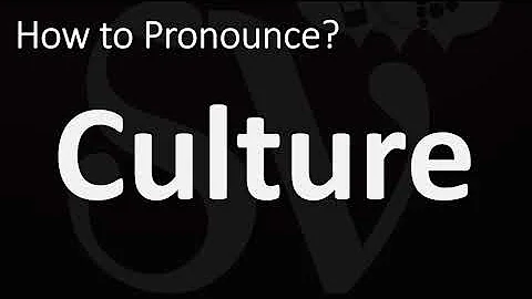 How to Pronounce Culture? (CORRECTLY)