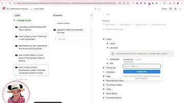 How To Embed A Youtube Video In Notion