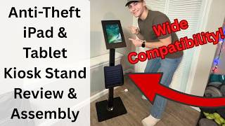 iPad & Tablet Anti-Theft Kiosk Stand Review & Assembly (Link in Description)