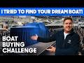 Can I Find Your PERFECT Boat? Boot Düsseldorf Boat Buying Challenge 2026
