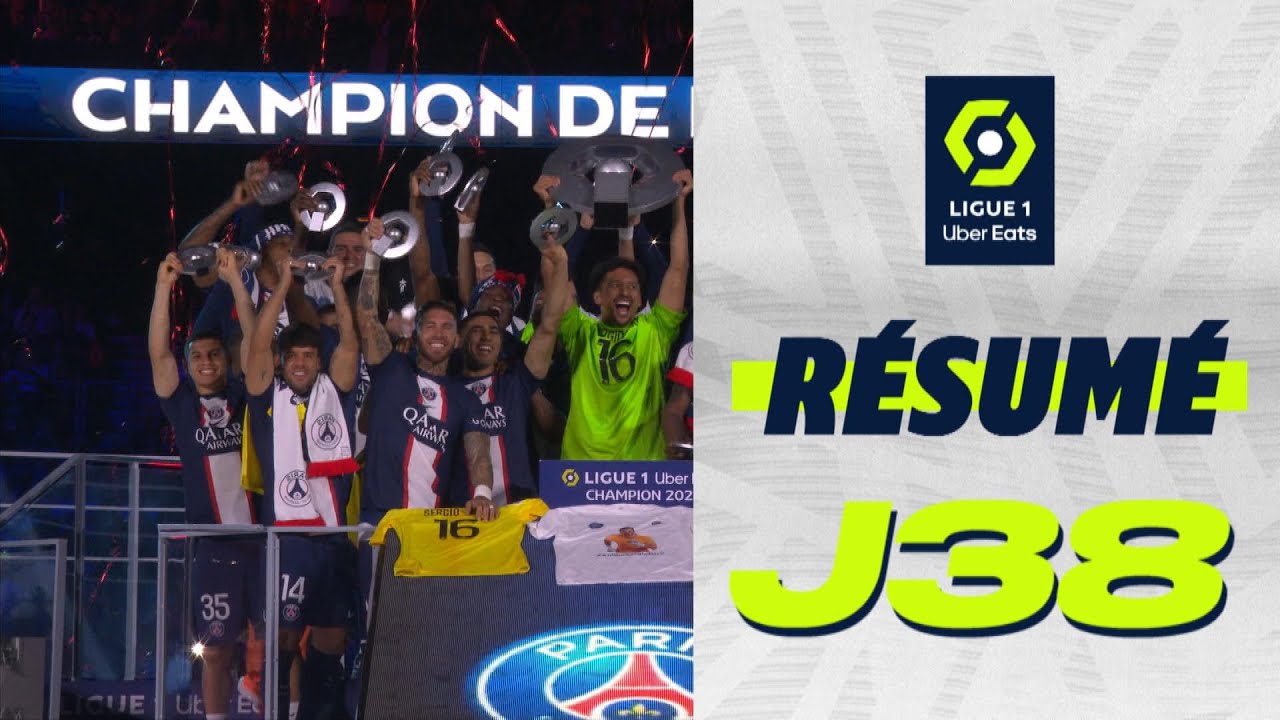 Image of Résumé 38ème journée - Ligue 1 Uber Eats / 2022-2023