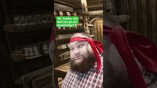 Legacy of the Elder Vendor: Skyrim's Aging Merchant Faces New Challenges! ⚔️👴 #videogames #skyrim