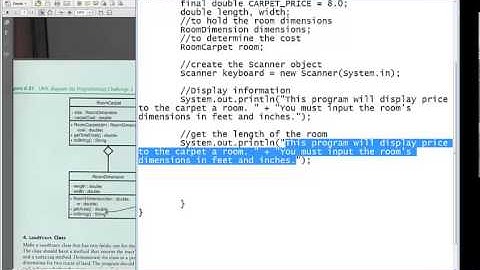 COSC 1437 -  Carpet Calculator, part C