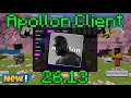 🚀 Apollon Client 1.26.13 (32/64 Bit)  MCPE 1.26.13 Client 🎯 | *Worth It*?