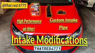 Intake Modifications to my Polo GT (2016) | High performance air filter and budget modifications!
