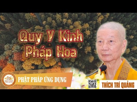 Video Quy Y Kinh Pháp Hoa - Bài giảng HT Thích Trí Quảng 2016 - youtube