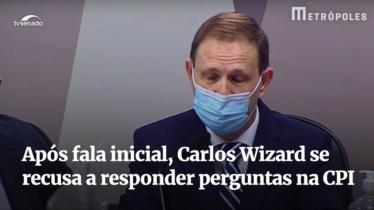 Após fala inicial, Carlos Wizard se recusa a responder perguntas na CPI