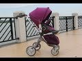 DSLAND Baby Stroller Purple