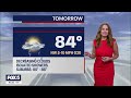 NYC weather forecast: Overnight thunderstorms clear before Monday morning commute