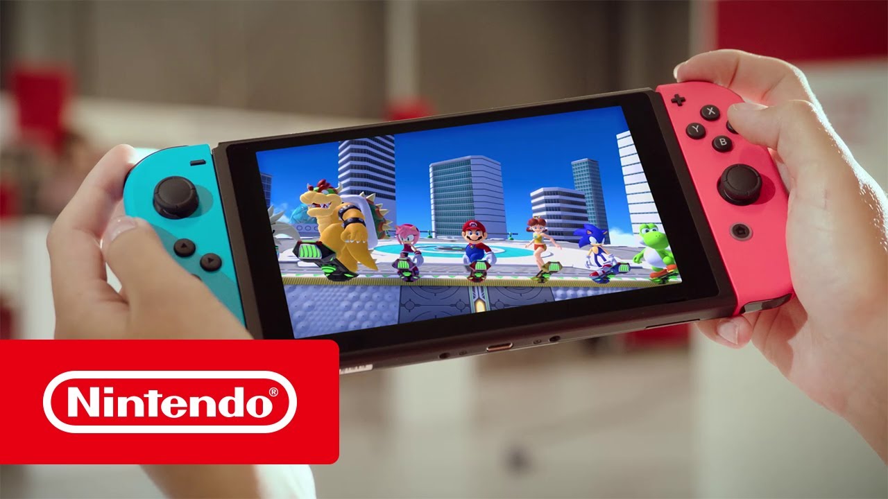 Mario Sonic Jogos Olímpicos Nintendo Switch em segunda mão durante