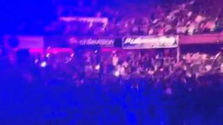 Sold out crowd at Bret Michaels concert in Santiago, Chile