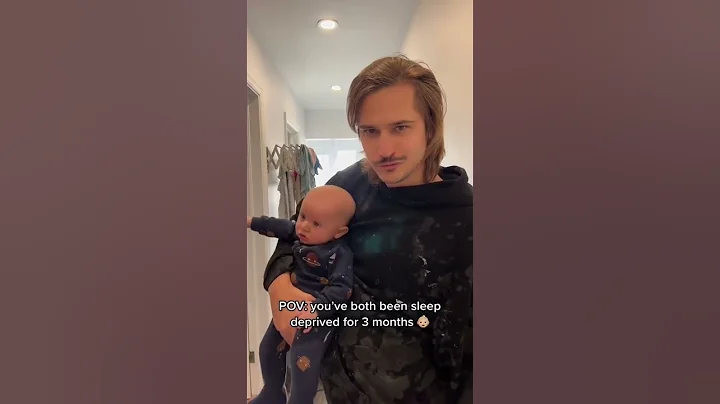 When you’ve both been sleep deprived for 3 months straight #shorts #newparents