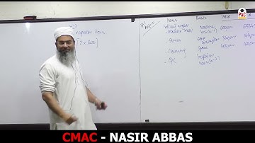 CAF 3 | CMA | Lecture 26 | Activity Based Costing | Sir Nasir Abbas |Spring 24