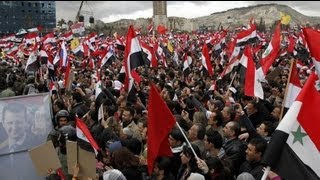 Esad taraftarları katliamların gölgesinde dans edip eğleniyor