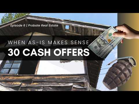 We Found a GRENADE in the House Then Got 30 Offers | Probate House Sale Maximize Value Selling As Is