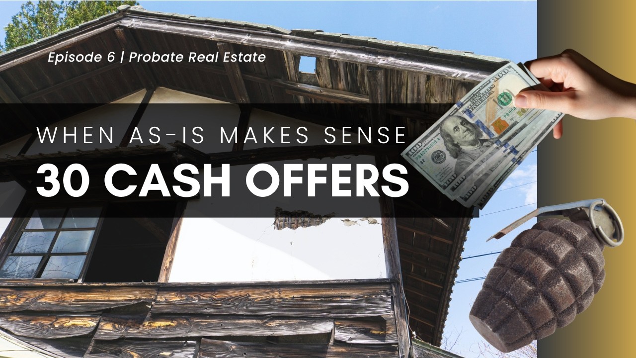 Probate house in Orange County sold as-is that received 30 offers