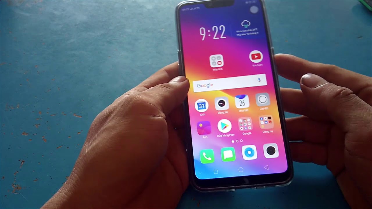 oppo a3s, hướng dẫn mở khóa khuôn mặt trên oppo a3s, hieu store