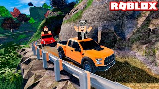 Yeni Arabalarımız ile Dağa Tırmanıyoruz!! - Panda ile Roblox Ultimate Driving screenshot 4