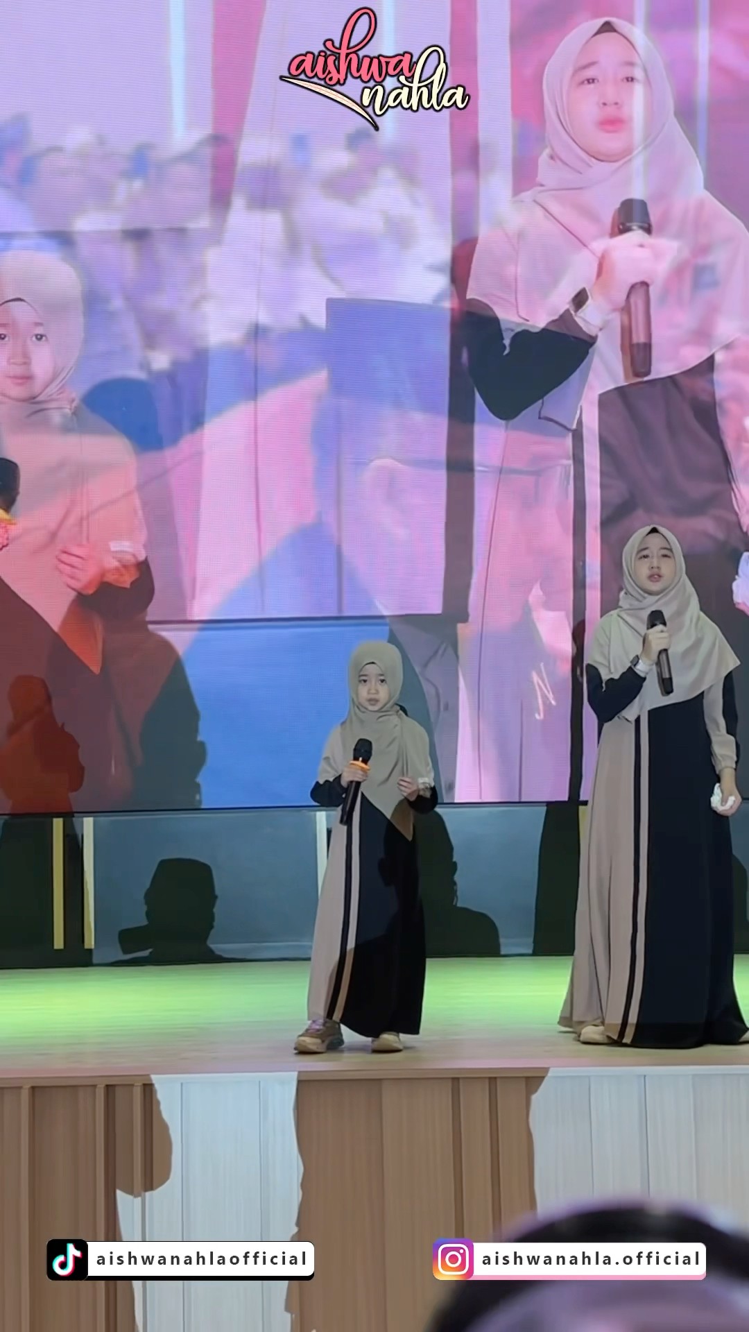 3 NAHLA MENGHIBUR WALI SANTRI  TAPI MALAH BIKIN NANGIS ? #aishwanahlasholawat #sholawat #ayah