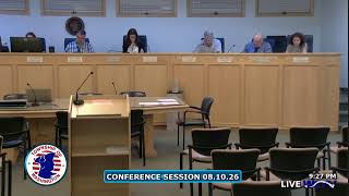 Township Council Meeting 08.10.26