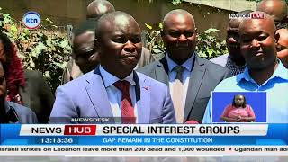 Concerns raised over stalled progress on special interest groups 16 years after new constitution